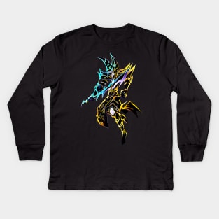 Dark paladin Kids Long Sleeve T-Shirt